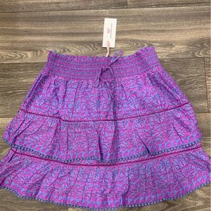 Vineyard Vines Purple and Pink Mini Skirt